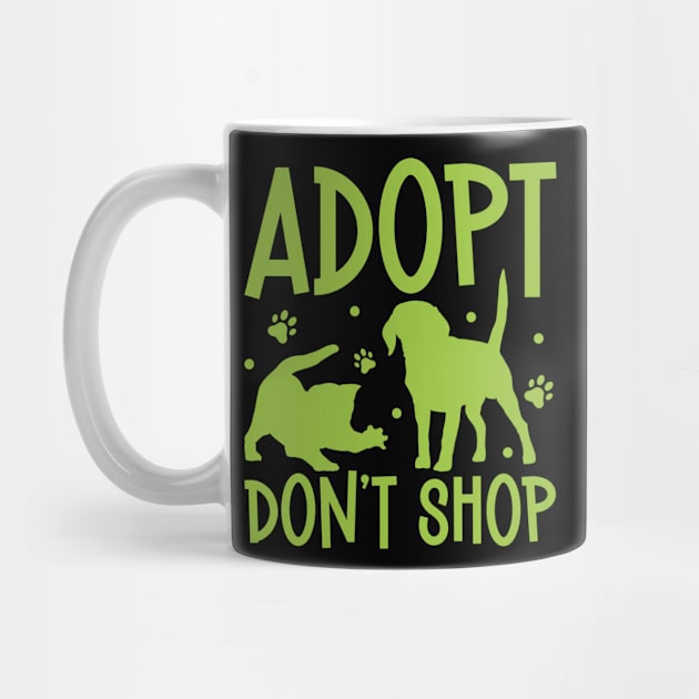 Adopt and don't shop - Animal shelter worker by Modern Medieval Design